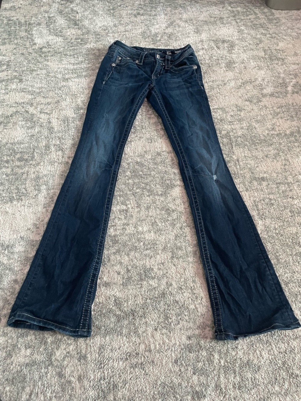 Miss Me Dark Indigo Boot Cut Jeans